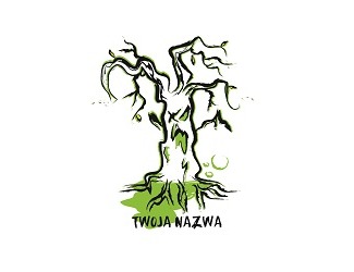 Projekt logo dla firmy Mroczne drzewo | Projektowanie logo